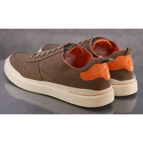 Cole Haan Olive and Orange Sneakers - Picture 6 of 12